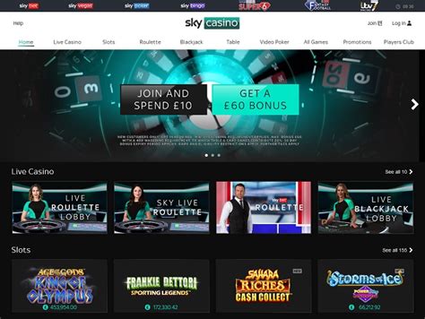 sky casino online login